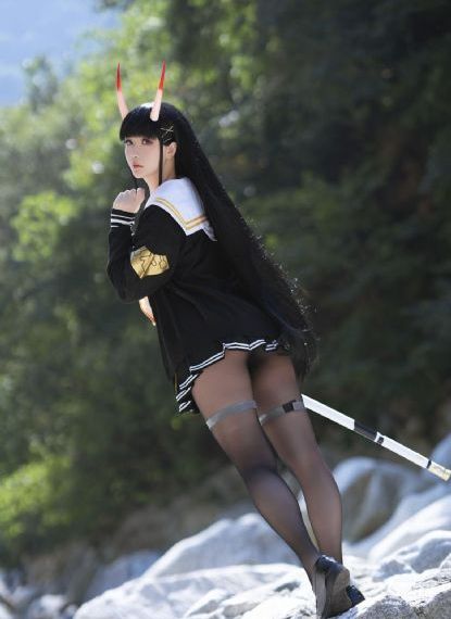 来自公园的女孩